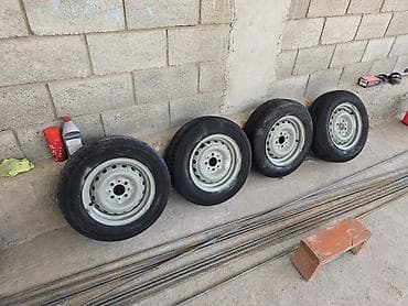 Колеса в сборе R 13, Лето, Комплект, Легковые, Железные