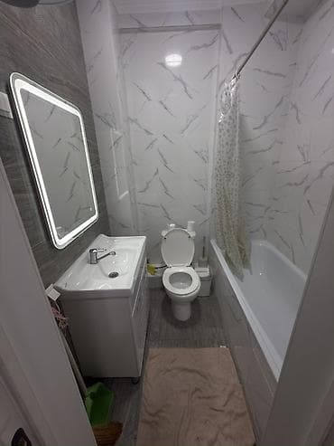 квартира с подсилением: 1 комната, С мебелью полностью — 7