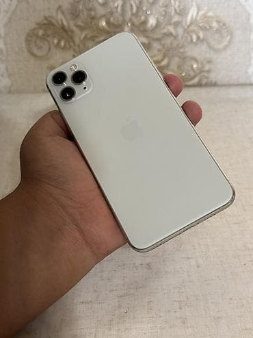 google pixel 9: IPhone 11 Pro Max, Б/у, 64 ГБ, White Titanium, Защитное стекло, Чехол, 75 % — 5