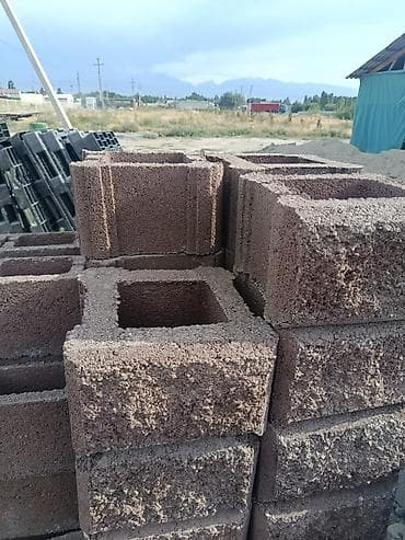 Шлакоблоки строительные - Полноразмерные стеновые шлакоблоки с at lalafo.kg Шлакоблоки строительные - Полноразмерные стеновые шлакоблоки с