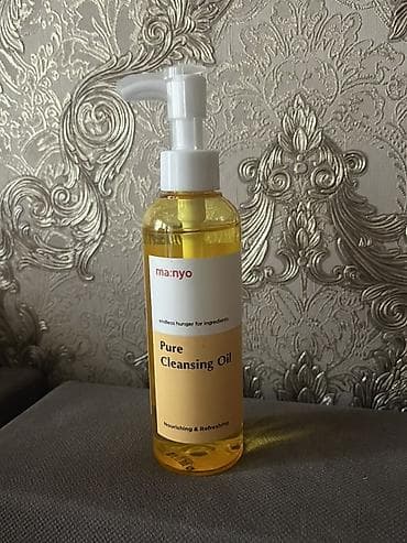 умывашка для лица: Очищающее масло Manyo Pure Cleansing Oil, 200 мл - Классическое — 1