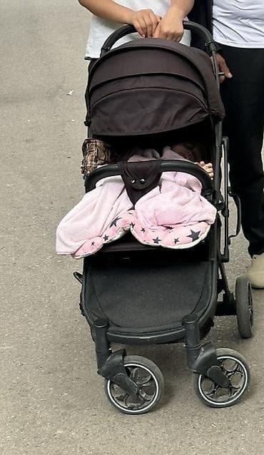 rant flex: Прогулочная коляска с большим капюшоном и передней перекладиной и — 1