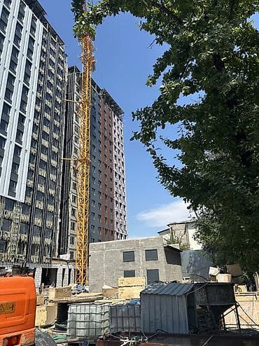 osh flat: 1 комната, 45 м², Азия Молл Элитка, 17 этаж, ПСО (под самоотделку) — 2