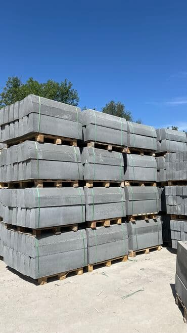 тратуарные бардюры: Тротуарный бордюр, Бетонный, Другие особенности, 100 — 6