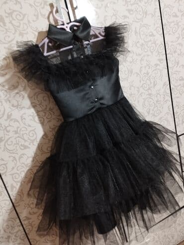 платье дордой: Детское платье, цвет - Черный, Новый — 2