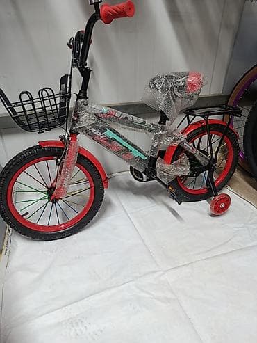 Детский велосипед, 2-колесный, 4 - 6 лет, Для мальчика, Новый