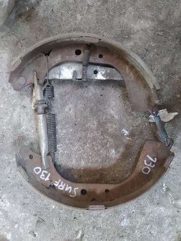 тормозные колодки nibk: Toyota Surf 130 колодка ручника, Тойота Сурф 130 колодка ручника — 1