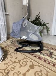 детскую кроватку кроватка к: Электрическая колыбель-качалка для новорождённых - Автоматическое — 3