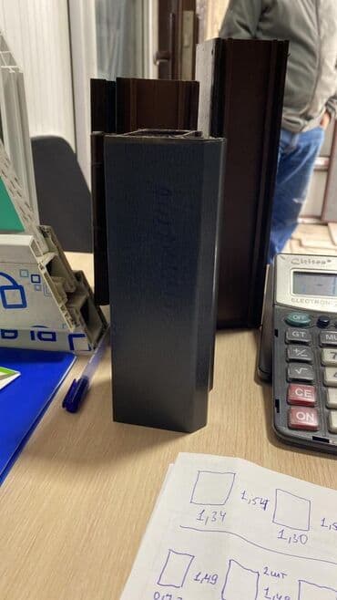 оборудование для производства пластиковых окон в бишкеке: Подоконник, Витраж, Дверь: Реставрация, Ремонт — 1