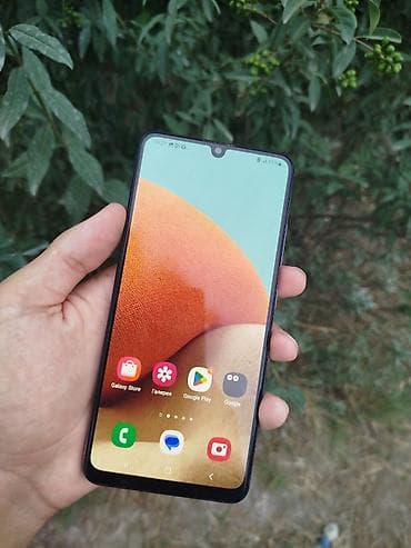 xiomi 17pro: Samsung Galaxy A32, Б/у, 128 ГБ, цвет - Фиолетовый, 2 SIM — 2