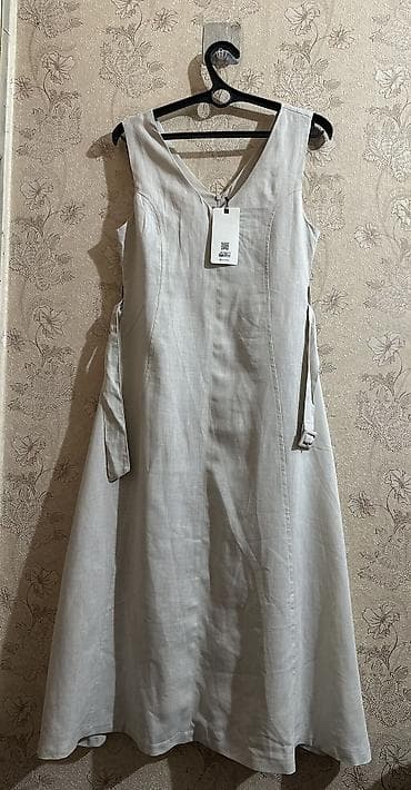 лен платье: Новые сарафаны: джинсовый на Л; лен на М . Любой за 800 с — 3