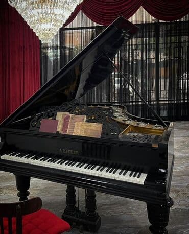 гитара акустическая цена бишкек: Рояль J. Becker (полный концертный). - Корпус: черный полированный — 2