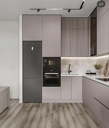 стол с тумбой: Изготовление мебели и интерьерных решений на заказ - Кухни любой — 3