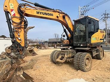 Экскаватор, Hyundai, 2020 г., Колесный