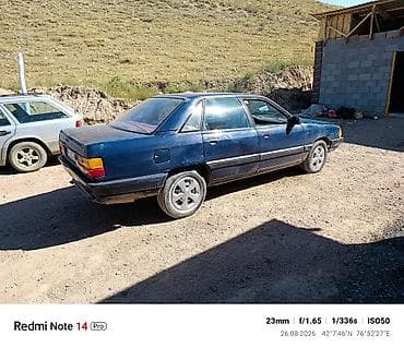 Audi 100: 1989 г., 2.3 л, Кол менен иштөөчү, Бензин, Седан — 5