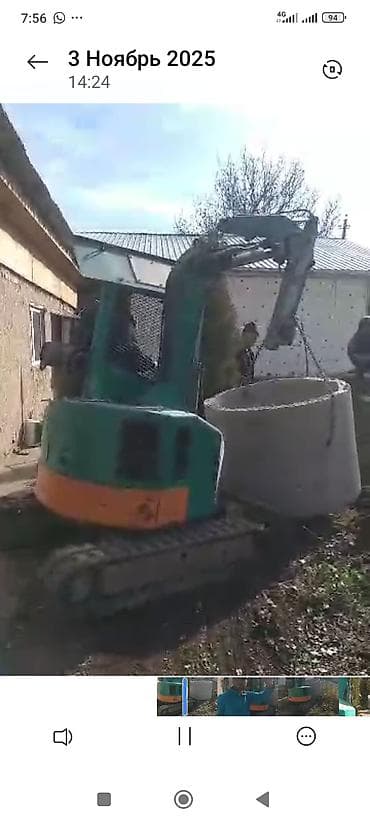 бугор для клубники: Экскаватор, Гусеничный — 3