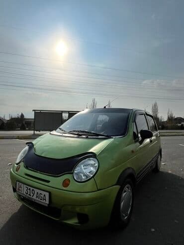 авто в рассрочку в бишкеке без первоначального взноса: Daewoo Matiz: 2007 г., 0.8 л, Механика, Бензин, Хэтчбэк — 1