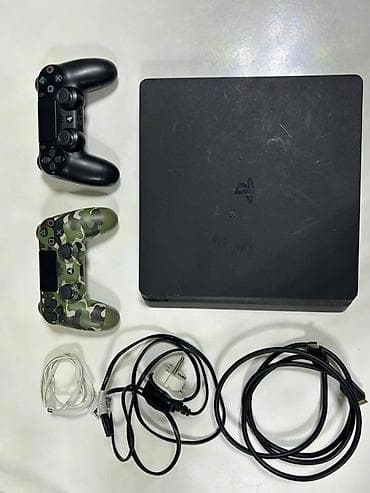 xbox kinect: PlayStation 4 Slim (чёрная) Комплектация: - консоль PS4 Slim - 2 — 2
