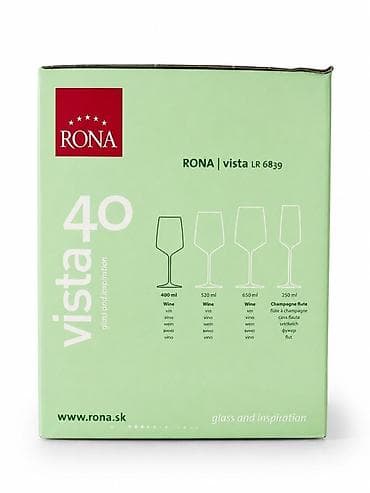 Кухонные принадлежности: Набор бокалов для вина RONA Vista 40 - Производитель: RONA — 2