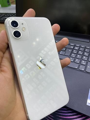 apple 13 pro max: IPhone 11, Б/у, 128 ГБ, Белый, Чехол, 89 % — 3