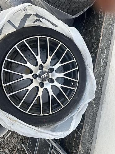 4runner 2003: Колеса в сборе 235 / 45 / R 18, Всесезонная, Б/у, Комплект, Литые, отверстий - 5 — 4