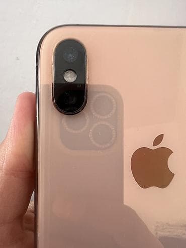 i̇pad pro m5: IPhone Xs Max, Б/у, 64 ГБ, Золотой, Чехол, 80 % — 5