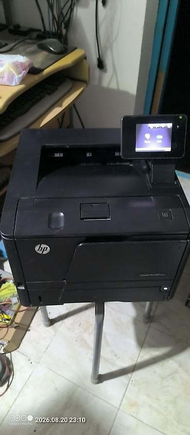 HP LaserJet Pro 400 M401dn — монохромный лазерный принтер с сенсорным