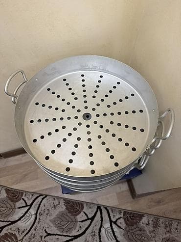 Ашкана плиталары жана мештер: Мантышница, пароварка, манты-казан сатылат — 1