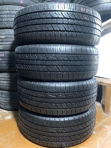 16 lt: Шины 225 / 55 / R 18, Лето, Б/у, Комплект, Легковые, Корея, Kumho — 1