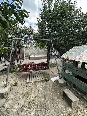 888: Ж/М Ала-Тоо конушунан 4,9 сотых почти 5 сотых участок,времянка жана — 10