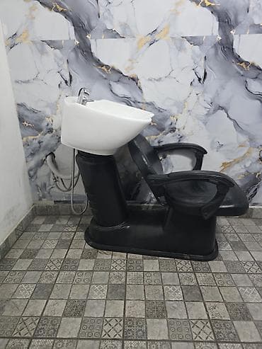 Мойка парикмахерская с креслом, кресла, стул на колёсиках макияжное — 2