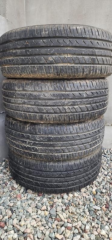 1kr fe: Шины 215 / 55 / R 17, Лето, Б/у, Комплект, Легковые, Goform — 1