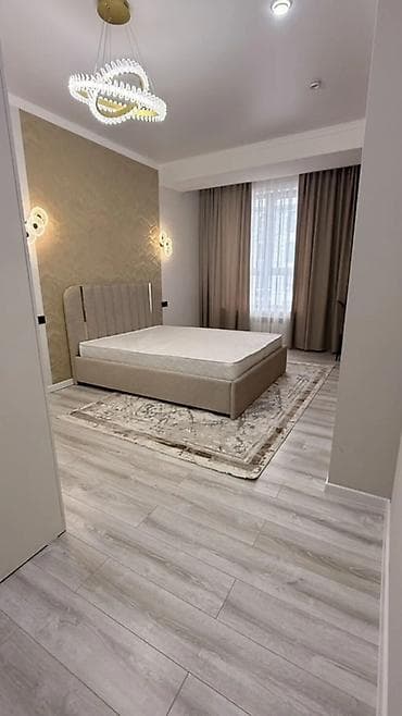 2 комнаты, 75 м², Асанбай мкр Элитка, 12 этаж, Дизайнерский ремонт