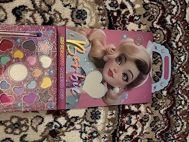 косметичку: Детский набор косметики «My Beauty Makeup Set» Barbie (IGOODCO) Яркий — 2