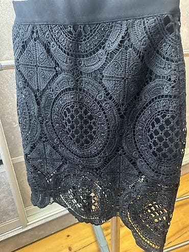 черные джинсы: Вечернее платье, А-силуэт, XL — 7