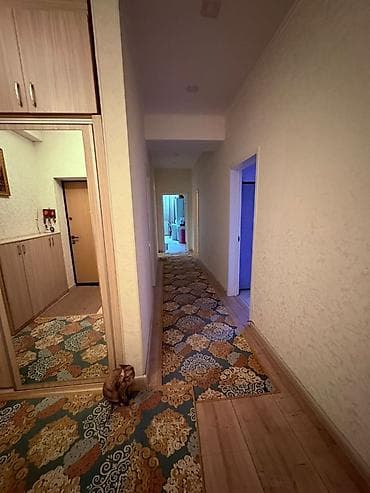 3: 3 комнаты, 100 м², Ала-Арча ТРЦ Элитка, 8 этаж, Косметический ремонт — 10