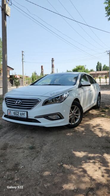 авто расрочку бишкек: Hyundai Sonata: 2017 г., 2 л, Типтроник, Газ, Седан — 1