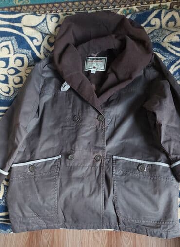 Плащ, Тренчкот, С капюшоном, L