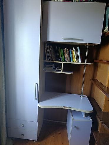 third edition solution: Угловой модуль для детской/кабинета: шкаф + рабочее место - — 1