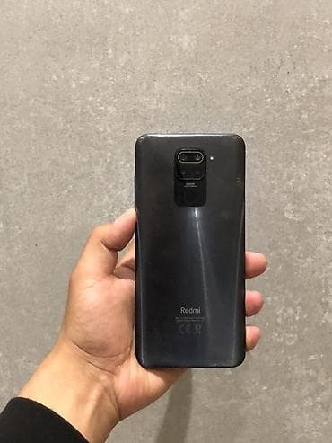 redmi 3: Redmi, Redmi Note 9, Б/у, 128 ГБ, цвет - Черный, 2 SIM — 3