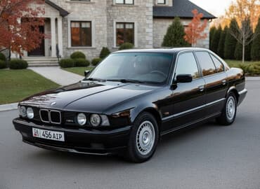 продаю или меняю на дом: BMW 5 series: 1992 г., 2.5 л, Механика, Бензиновая, Седан — 1
