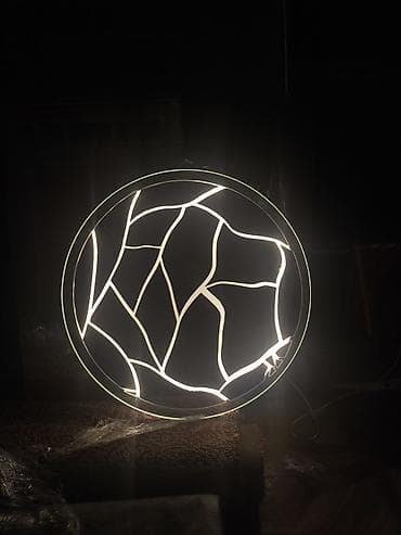 декор для салона красоты: Декорная зеркало с LED‑подсветкой круглая и арка зеркала арка зеркала — 1