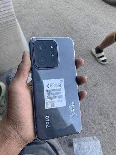 Техника и электроника: Poco C65, Новый, 128 ГБ, цвет - Серый, 2 SIM — 4