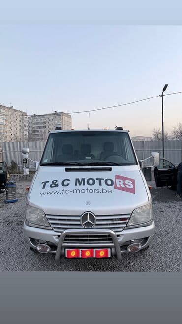 багажники для велосипедов: Эвакуатор, Mercedes-Benz, 2000 г., Прямая — 1