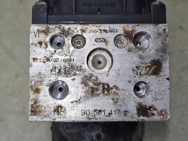 система форсунок: Блок ABS Opel 2000 г., Б/у, Оригинал, Германия — 4