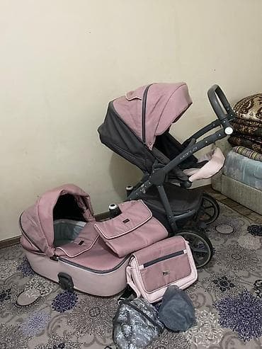 цены на детские коляски: Детские коляски комплектом. 1) Универсальная модульная коляска 2-в-1 — 2