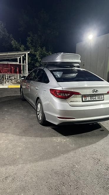 geely galaxy e5: Hyundai Sonata: 2015 г., 2 л, Автомат, Газ, Седан — 7