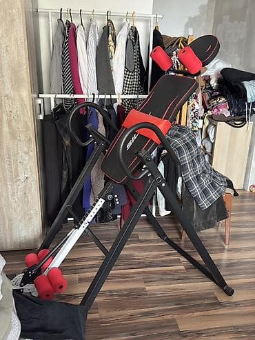 Инверсийный стол SILIN — тренажер для разгрузки позвоночника -