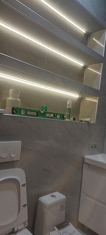 Услуги по строительству и ремонту: Отделка ванных комнат и санузлов “под ключ” - Полный комплекс работ — 10