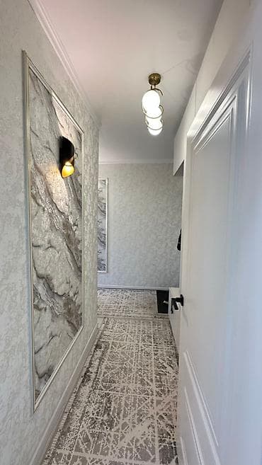 Квартиры: 1 комната, 52 м², 106 серия улучшенная, 9 этаж, Евроремонт — 10